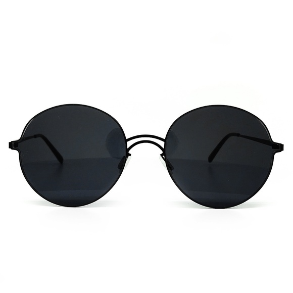 O2 Eyewear 8235 Rimless Round Sunglasses - Picture 3 of 8